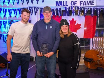 Jeff Markle Memorial Award: Presented by Sheri Markle and Steven Lorentz to Chris Hergott of Markle's Sparkles for best exemplifying the qualities of camaraderie, humour and passion for the game.